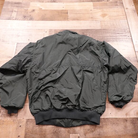 Vintage Patagonia Fleece-Lined Bomber Jacket – Size M Green– Made in USA - Picture 11 of 14